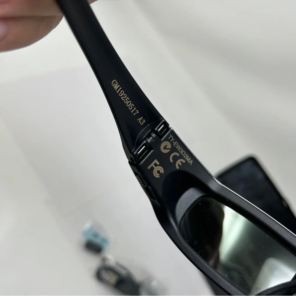 Panasonic Active Shutter 3D TV Glasses E340592 TY-EW3D2MA